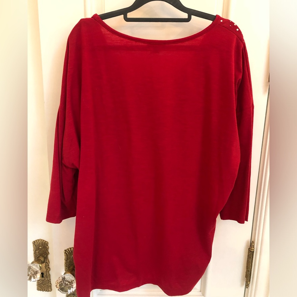 Red bling top - Picture 2 of 6